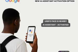 Google Activated AI Assistant When Detects Your Face Nearby